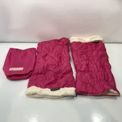 Pood leg プードレッグ リバーシブルレッグウォーマー ピンク　[管理No.：K11489_G1_60]