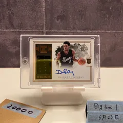 2016-17 Panini Impeccable Elegance Dejounte Murray 13/99 直筆サインカード San Antonio Spurs RC ルーキー Rookie Player-worn ジャージ カード