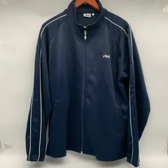 EF1218-7-2 FILA フィラ ネイビー メンズジャケット LL サイズ