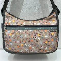 7741　LeSportsac レスポートサック　ショルダーバッグ　星の王子さま　星の王子様　クラシックホーボー　ベージュ　レディース　軽量　カジュアル　シンプル　コラボ
