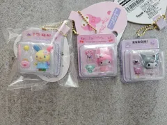 サンリオ ミニチュア パッケージ チャーム キーホルダー マイメロディ クロミ