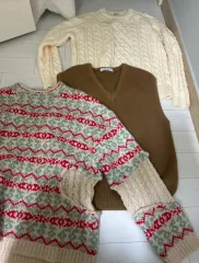 ZARA ニット2点 ノーブランド ベスト ニット まとめ