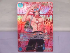 ワンピースカードゲーム ポートガス・D・エース OP13-119 [SEC] レッドスーパーパラレル 314