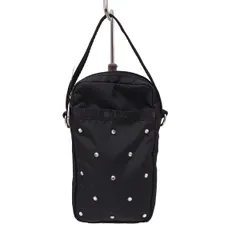 LESPORTSAC(レスポートサック) ハンドバッグ - 黒 ラインストーン/スマホポシェット