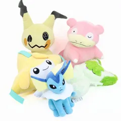 未使用 めちゃもふぐっと ポケモン ヤドン ミミッキュ ジラーチ エネコ・ニャオハー シャワーズ・グレイシア 中古 / 13602 HM