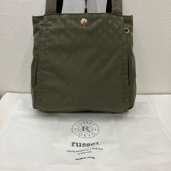 ラシット☆たためるバック・グレーカーキ - メルカリ