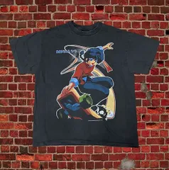 らんま1/2 Ranma 1/2 Tシャツ 1999 USA版 映画Tシャツ アニメT XL 黒 両面プリント