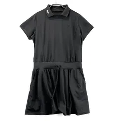 サイズ：LL FILA GOLF フィラゴルフ  半袖ワンピース  ブラック系 [240101572325] ゴルフウェア レディース ストスト