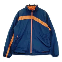 サイズ：XL OAKLEY オークリー 19166619 2WAY ジップジャケット 裏起毛  ネイビー系 [240101577425] ゴルフウェア メンズ ストスト