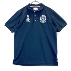 サイズ：5 JACK BUNNY ジャックバニー  半袖ポロシャツ  ネイビー系 [240101583032] ゴルフウェア メンズ ストスト