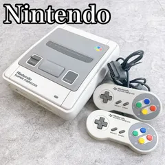 H-290 任天堂 スーパーファミコン 本体 HVC-002 グレー 動作確認済 コントローラー2個付 純正AC・AVケーブル付 レトロゲーム機 SFC