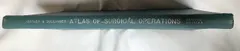 洋書 ATLAS OF SURGICAL OPERATIONS SECOND EDITION 1957 Cutler Zollinger 医学書