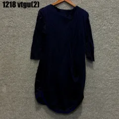 KUHO クホ ネイビー ロング ONE PIECE