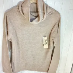 ワラワラ WaraWara アルパカ100% タートルネック カットアウトセーター (M) ☆未使用☆ …e.s