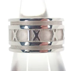 ティファニーアトラスワイドリング　15号弱　新品仕上げ　ほぼ無傷未使用に近い ティファニーアトラスワイドリング 15号弱 新品仕上げ ほぼ無傷未使用