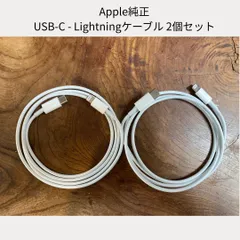 Apple純正 USB-C Lightningケーブル （1m）2個セット