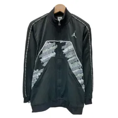 NIKE　トラックジャケット　ジャージ　アウター　ハイネック　フルジップ　袖ライン　ワンポイント　ブランドロゴ　プリント　オーバーサイズ　スポーツ　古着