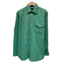 WOOL RICH　チェックシャツ　長袖　シャツ　トップス　レギュラーカラー　胸ポケット　アメカジ　古着