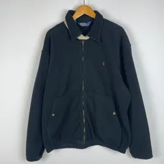 【中古品】POLO RALPH LAUREN ポロ・ラルフローレン 90's SWING TOP FLEECE TYPE 90年代 スイングトップ フリース タイプ ライトアウター ジャケット 【145-251217-ts-08-tei】