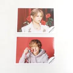 山田涼介 Ryosuke Yamada ソロオリジナルアルバム RED MV ジャケット写真 オフショット ブロマイド 生写真 2枚セット ファミクラストア