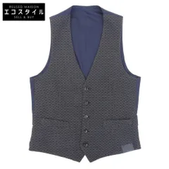 ラルディーニ ジレ ベスト LARDINI ラルディーニ LARDINI リバーシブル ジレ ベスト 50 REG メンズ