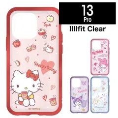 サンリオキャラクターズ IIIIfit Clear iPhone13Pro ケース 3966 3973 3980 3997