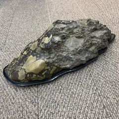 三波石 12.1kg 群馬県旧鬼石町産 日本銘石 三波川 水石 鑑賞石 青石