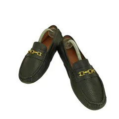 コーチ COACH レザー ローファー フラットシューズ レディース  24.5