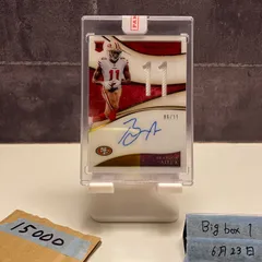 2020 Panini Brandon Aiyuk 06/11 直筆サインカード San Francisco 49ers Immaculate Collection RC ルーキー Rookie ジャージ カード