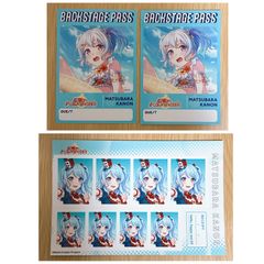 バンドリ 松原花音 circle 会員証風 アクリルキーチェーン - メルカリ