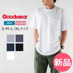 【新品】 グッドウェア Goodwear Tシャツ 半袖Tシャツ クルーネッククラシックフィット GP-2800 Adult Short Sleeve Crew Neck ClassicFit 無地 厚手 レデ Mサイズ [GOD-91]