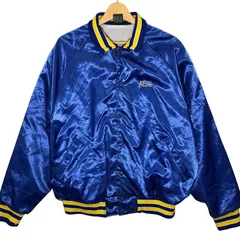 ARISTO JAC/アリストジャック 90年代/90's ヴィンテージ ナイロンジャケット ナイロンブルゾン バックプリント ワンポイント刺繡 USA製 XLサイズ ブルー