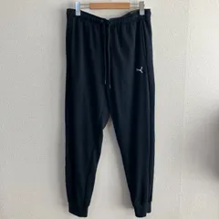 PUMA ジョガーパンツ Lサイズ メンズ　黒　裏パイル　スウェットパンツ