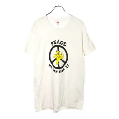 80年代 USA製 Hanes ヘインズ GRATEFUL DEAD グレイトフル・デッド DEAD BEAR Ｔシャツ バンド ホワイト(メンズ L)中古 古着 V9096