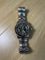 ☆極美品 5500 クロノ グッチ 時計 トリプルカレンダー ブラック