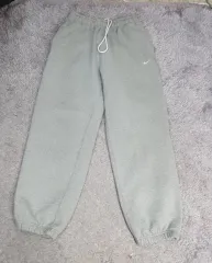 ナイキ NRG ズボン ソロスウッシュ フリース ジョガー パンツ グレー ヘザー m