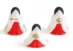 【数量限定】日本紐釦貿易(Nippon Chuko) NBK ひな人形 三人官女 S30-9 手芸用品