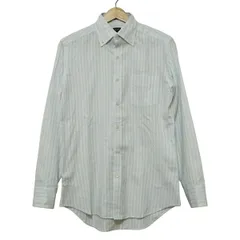 PaulSmith(ポールスミス) 長袖シャツ サイズM メンズ - ライトブルー×白 ストライプ