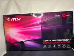 【美品】msi 湾曲 モニター 31.5インチ Optix MAG321CURV Amazon.co.jp: MSI ゲーミングモニター 31.5インチ 湾曲 4K (3840×2160