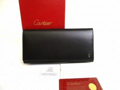 カルティエ マストライン インターナショナル ウォレット レザー 