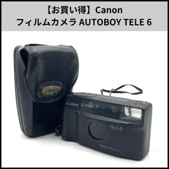 ★実写済・完動品★キヤノン CANON Autoboy TELE 6 DATE Canon コンパクトフィルムカメラ Autoboy TELE6 DATE Canon Autoboy