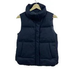 theory(セオリー) ダウンベスト サイズS レディース - ダークネイビー ジップアップ/冬