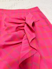 EGOIST ピンク チェック スカート