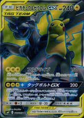 100/095/SM9/B/SR ピカチュウ&ゼクロムGX
