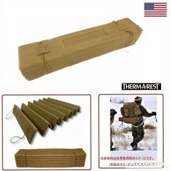 [US Military Surplus] THERM-A-REST Accordion Foam Sleeping Mat (100) HL9NK-2-W#25 for Camping and Outdoors