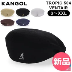 【新品】 カンゴール Kangol ハンチング ハット ベレー帽 帽子 S～XXLサイズ トロピック 504 ベントエアー TROPIC 504 VENTAIR 0290BC メンズ レディース ユニセックス  S [KNL-97]