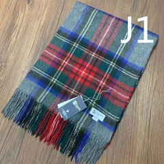 ジョンストンズ オブエルガン カシミヤ100％ 大判ストール 【2色選択可能】