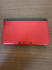 ニンテンドー3DS LL 本体 レッド×ブラック 難あり