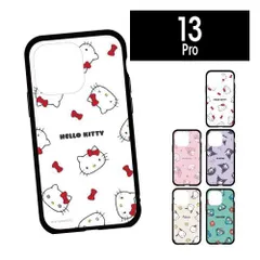 サンリオキャラクターズ IIIIfit iPhone13Pro 対応ケース SANG-148 /ハローキティ マイメロディ クロミ ポチャッコ ハンギョドン