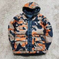 ニューバランス 正規品 グースダウン ミリタリー リバーシブル メンズ 95 サイズ